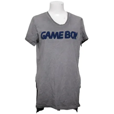 T-shirt (Grijs, Blauw) van Difuzed