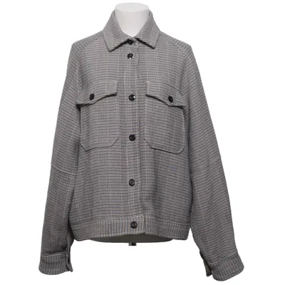 Överskjorta (Grå, Flerfärgad) från Samsøe & Samsøe Elastan, Polyester, Viskos
