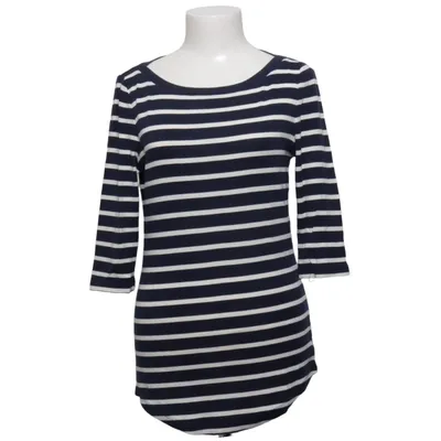 Langarmshirt (Blau, Weiß) von Arabella & Addison Baumwolle, Elasthan, Modal