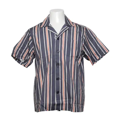 Short sleeve shirt (White, Orange, Gray) from Ciszere Cotton