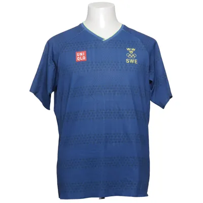 Voetbalshirt (Blauw) van Uniqlo Polyester