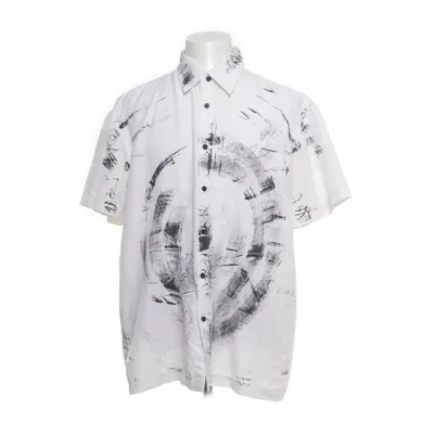 Kortärmad skjorta (Vit, Svart) från Santino Polyester