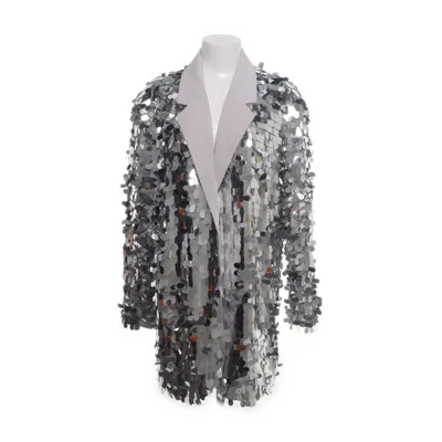Blazer (Grå, Sølv, Flerfarvet) fra ASOS Design Elastan, Polyester