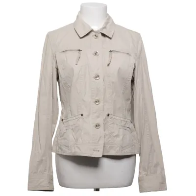Jacket (Beige) from Biaggini Cotton, Polyamide, Polyester