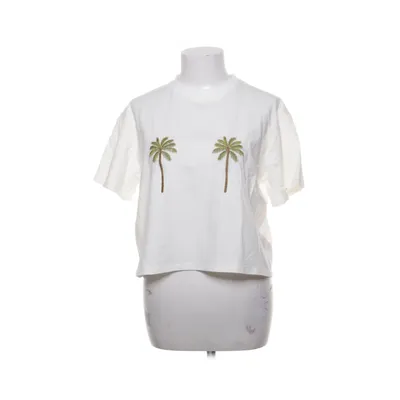 T-shirt (Wit) van Never Fully Dressed Katoen, Elastaan