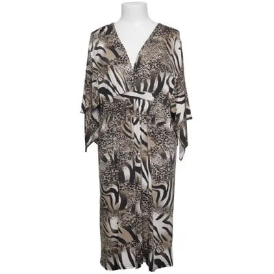 Wrap dress (Black, Beige, Multicolored) from Esperance Elastane, Polyester