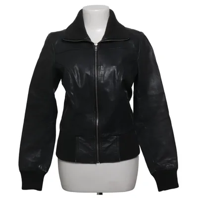Læderjakke (Sort) fra Vero Moda Denim Læder, Polyester