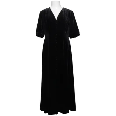 Maxikjole (Sort) fra Lauren Ralph Lauren Elastan, Genanvendt polyester