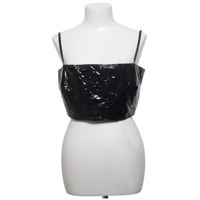Crop top (Vinyl Crop Top) de NLY One Élasthane, Polyester, Polyuréthane