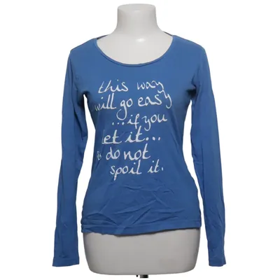 T-shirt à manches longues (Bleu) de Carry Coton