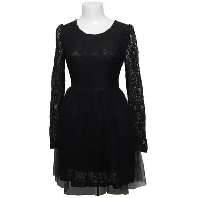 Dress (Black) from Voulez Vous Cotton, Polyamide, Polyester