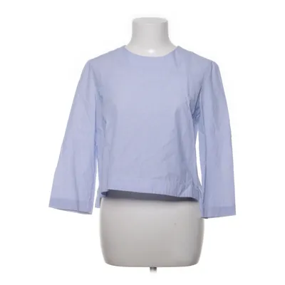 Blus (Blå, Vit) från Mango Basics Bomull