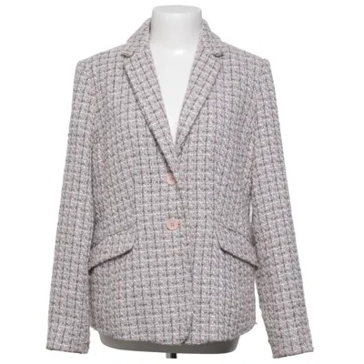 Blazer (Pink, Grå, Hvid) fra Herluf Design Akryl, Polyester, Uld