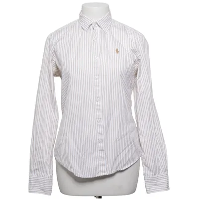 Overhemd (Wit, Bruin) van Ralph Lauren Sport Katoen