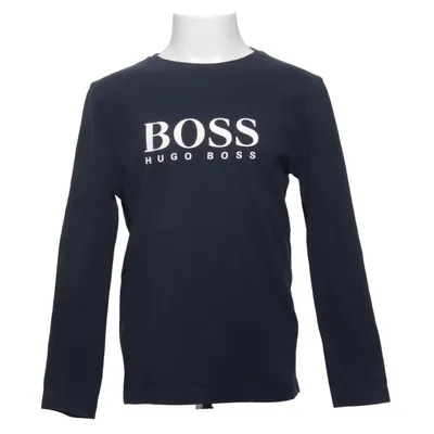 T-shirt à manches longues (Bleu) de Hugo Boss Coton, Élasthane