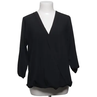 Wikkelblouse (Zwart) van Tutti Frutti Polyester