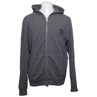 Capuchon sweater (Grijs) van Diesel Katoen, Polyester