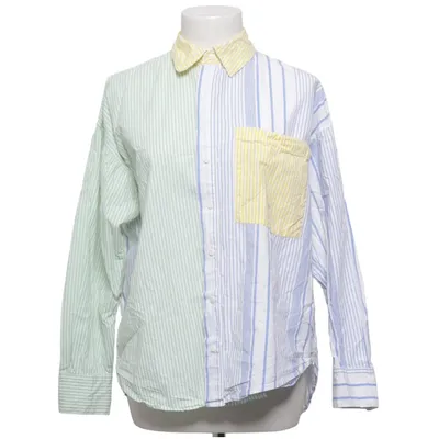 Chemise (Bleu, Vert, Jaune, Multicolore) de Stradivarius Coton