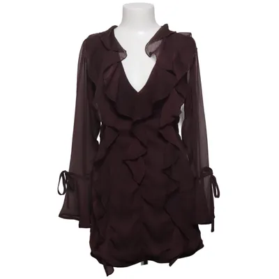 Blouse (Brown) from Boohoo Polyester