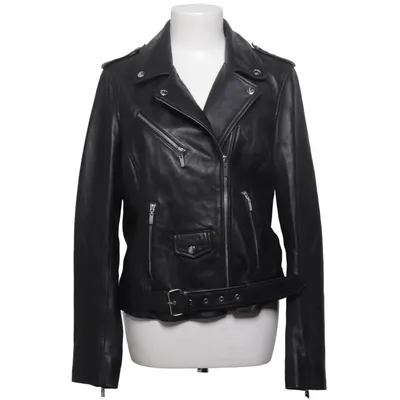 Biker jacket (Black) from Arma Leather, Polyester