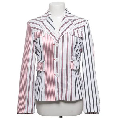 Blazer (Wit, Zwart, Rood) van Apriori Katoen, Elastaan, Polyester