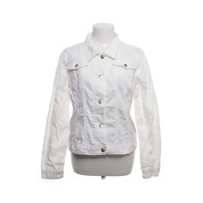 Denim jacket (White) from Eldys Cotton, Elastane