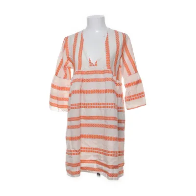 Kaftan (White, Orange) from Guts & Gusto Cotton, Polyester
