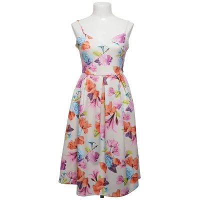 Jurk (Beige, Meerkleurig) van Boohoo Night Elastaan, Polyester
