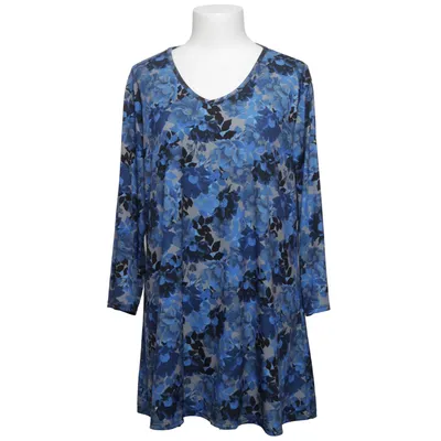 Tunika (Blau, Schwarz, Grau) von Dress Like Marie Elasthan, Viskose