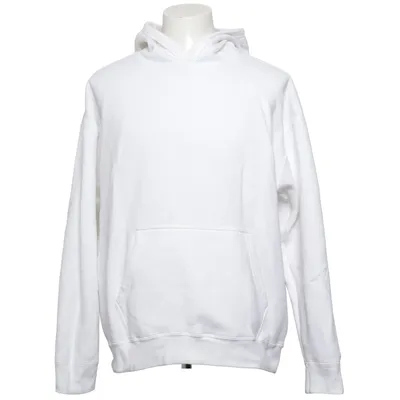 Huvtröja (Vit) från Gildan Hammer Bomull, Polyester