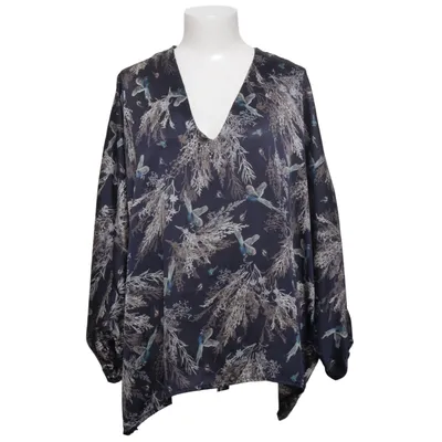 Blus (Blå, Flerfärgad) från E7 Paris Polyester
