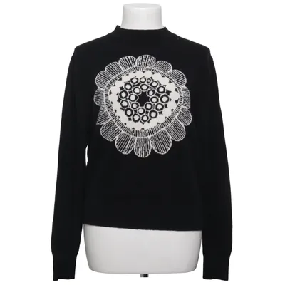 Sweater (Black, White) from Marimekko x Uniqlo Cashmere, Wool