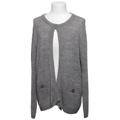 Cardigan (Gris) de Christa Probst Acrylique, Polyamide