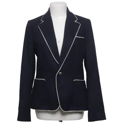 Blazer (Bleu) de Ralph Lauren Rugby Cachemire, Cupro, Polyamide, Laine