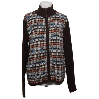 Strickjacke (Braun, Weiß, Mehrfarbig) von Dahlin Baumwolle