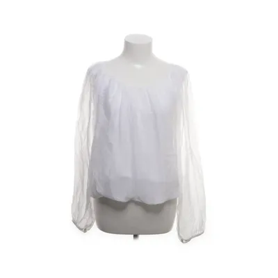 Blouse (White) from Heart Kiss Elastane, Silk, Viscose