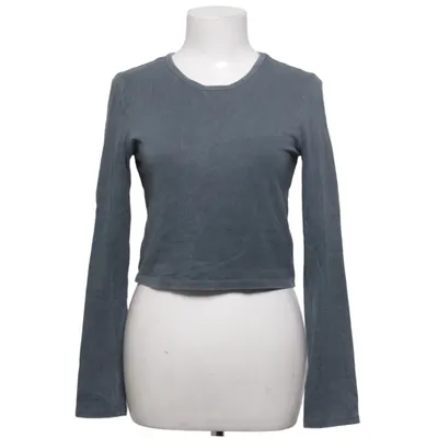 Lange mouwen shirt (Blauw) van Review Katoen, Elastaan