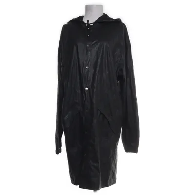 Raincoat (Black) from Rains Polyester, Polyurethane