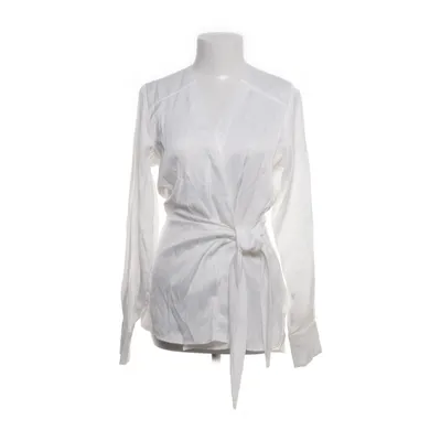 Wikkelblouse (Wit) van Shoeby Polyester, Viscose