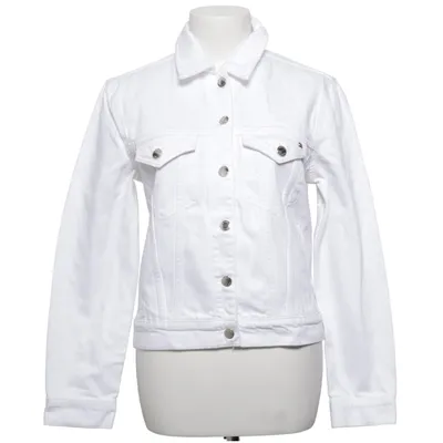 Veste en jean (Blanc) de Tommy Hilfiger Coton