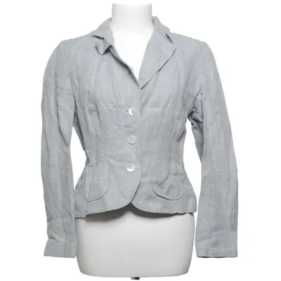 Blazer (Grå) fra L.K. Bennett Acetat, Linned