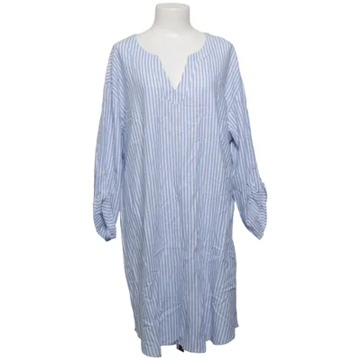 Kjole (Blå, Hvid) fra Cream Linned, Viscose