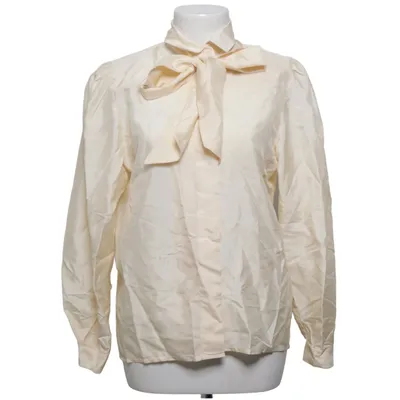 Blouse lavallière (Beige) de Golden Gate Soie