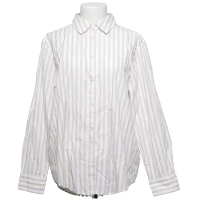 Chemise (Beige, Blanc) de Tommy Hilfiger Coton