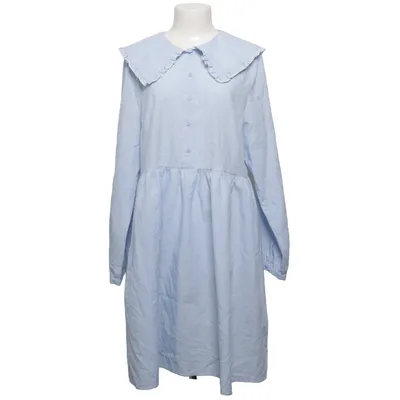 Robe (Bleu, Blanc) de Noella Coton, Polyester