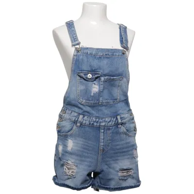 Hängselshorts (Blå) från Re-Dress Bomull
