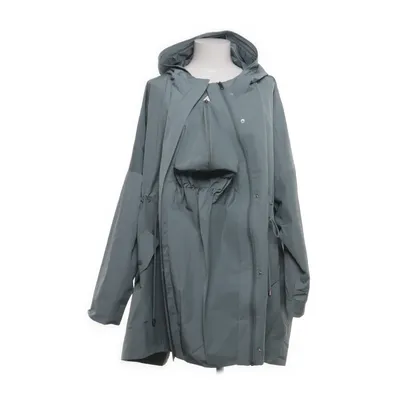 Raincoat (Gray) from Séraphine Cotton, Elastane, Polyester