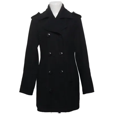 Jas (Zwart) van DeVal Polyester, Wol