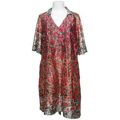 Dress (Green, Pink, Multicolored) from Niza Polyester