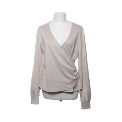 Slå-om bluse (Beige, Guld) fra STOCKH LM Elastan, Polyester, Viscose
